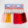 Fluffy on the ring "Color tail" mix 12 cm