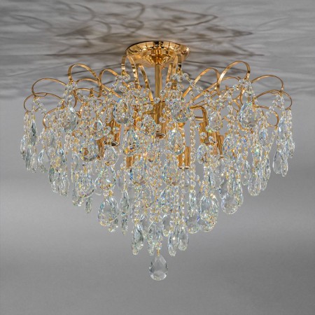 Ceiling lamp 7x60W E27, size 61.5x61.5x53.5 cm-4