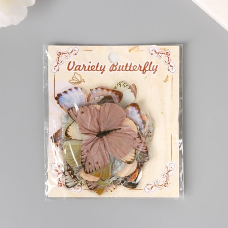 PVC stickers "Friday butterflies" set 40 pcs 8x7 cm-3