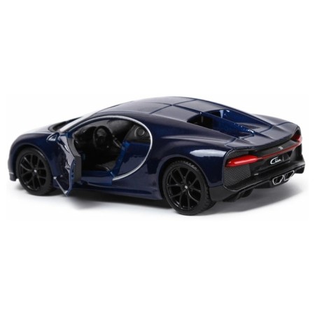 BBURAGO Bugatti Chiron, Die-Cast, 1:32, Dark blue color-5