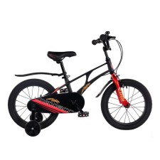 Велосипед 16'' Maxiscoo Air Стандарт Плюс, цвет чёрный матовый
