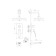 Lemark Allegro LM5922Cw bath mixer, single -leaf, tropical shower, watering can