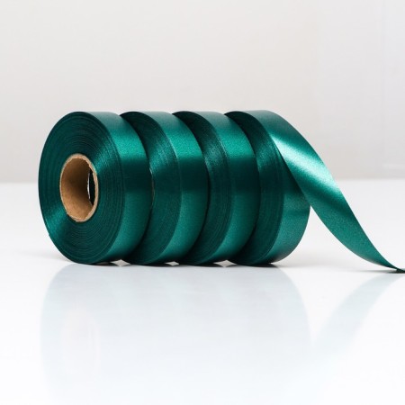 Tape for decor and gifts, green moss, 2 cm x 45 m-1