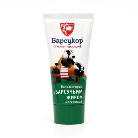 Balm-cream Badger Massage with badger fat 50 ml-1