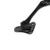 Door locomard lock, "goat leg", black color