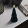 LED candle "Green Christmas tree" 7 × 15.5 × 7 cm, wax, battery CR2032, glow warm white