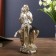 Polystone souvenir "In love pair on a brick hedge" 22x14.5x8 cm