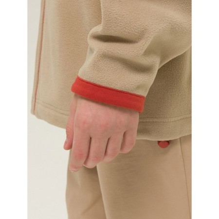 Jacket for boys, height 116 cm, sandy color-6