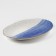 Porcelain shade "Cosmos", 30.8 × 21.7 × 3.3 cm, blue color