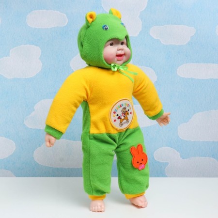 Funny doll in a hood 55cm, mix