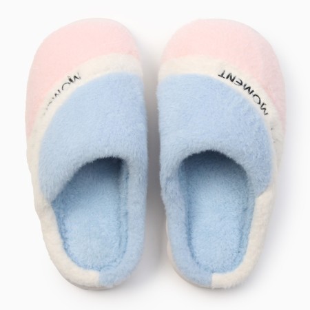 Women's slippers, size 36-37, pink. blue-11