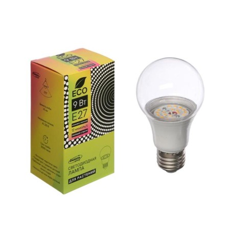 LED Luazon, A60, E27, 9 W, IP44, 220 V, 270 °.-1