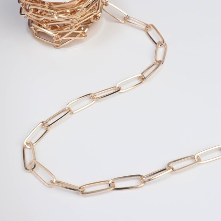 A bag for a bag, iron, 22 × 7 mm, 3 ± 0.1 m, gold color-1