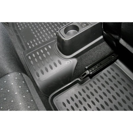 Rugs in the salon Fiat Grande Punto 5D 2005-2016, 4 pcs. (polyurethane)-3