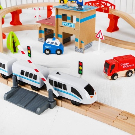 Railway, with a helicopter site-1