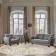 Oval carpet Valentis mikonos, size 160x230 cm, color Cream/D.Blue