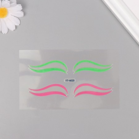 Plastic sticker on the face of "arrow. Double" 13x13.5 cm-1