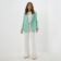 Jacket female double -breasted mist p. 48, green/white
