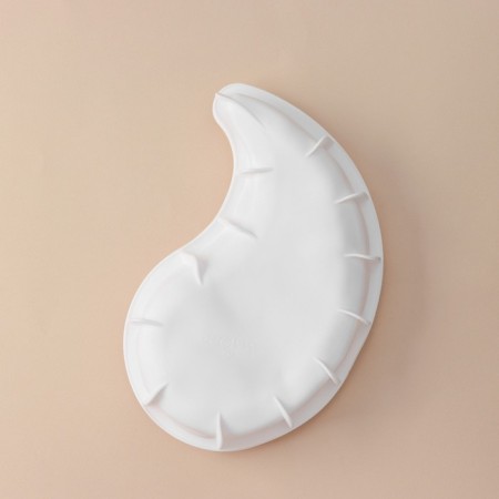 Form for mousse desserts and baking konfinetta "Inyan", silicone, 28 × 16.5 cm, white color-1