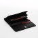 Women's wallet on the button, the color is dark green