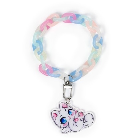 Keychain for keys on the chain "cat", 26 x 5 cm-1