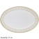 Oval Lenardi dish "Josephine", length 23 cm