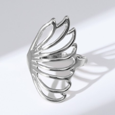 Ring "Wings" fairy -tale, silver color, dimensionless-1