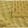 Kit: bedspread, pillowcase, size 240x260 cm, 50x70 cm - 2 pcs, mustard color