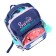 School backpack 37x28x14, ergonomic back, Devente Smart 14l, Happy Owl, for girls, turquoise/purple
