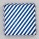 Cookie box, confectionery packaging, "New Year's Post", 18 x 18 x 3 cm, New Year