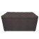 Puff with a lid and weighting, 800 × 400 × 420 mm, Dream velor, stone color
