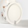 Ceramic mug with a lid and a spoon "Kitty", 350 ml, white color