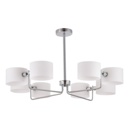 Ceiling EVOLUCE lamp. Sle1121-102-08. Aerin. 8x40 watts, E14, 86x86x46 cm, chromium color-1