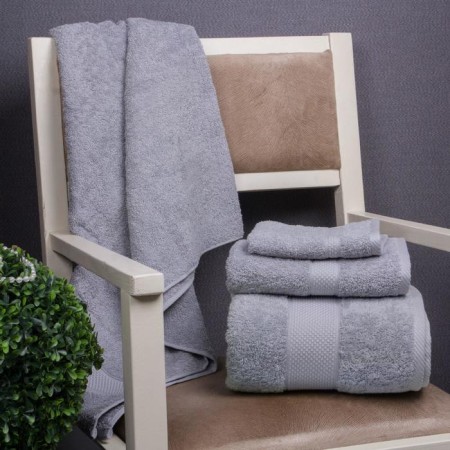 Arya Home Miranda Soft, 500 grams, size 50x90 cm, gray color gray-15