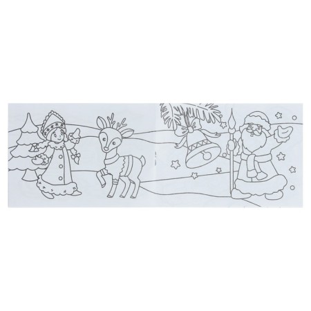Mini-painting "New Year's Dance"-5