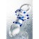 Anal plug Sexus Glass, glass, transparent, 14 cm, d = 3.5 cm