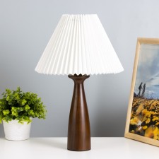 Schehen table lamp E27 40W brown 25x25x39 cm Risalux