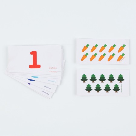 Developing set "Account from 1 to 10" with bombs 9*21cm-3