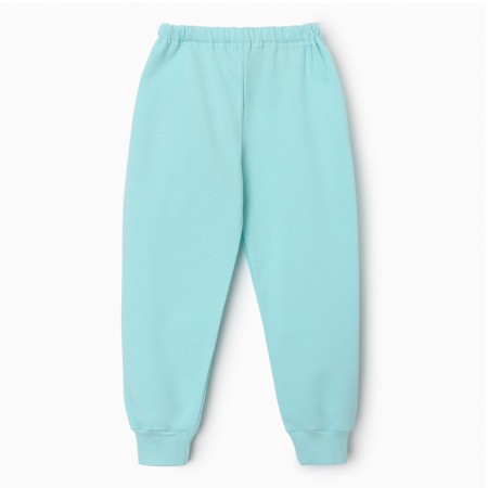 Pajamas for the girl is combed, color is yellow/blue, height 86-92-6