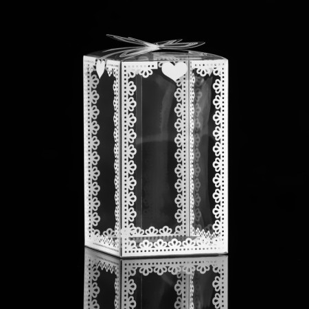 Pvc folding box 12 x 7 x 7 cm