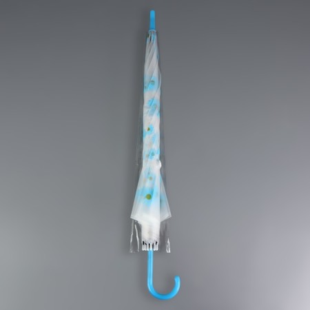 Umbrella - semi -automatic cane "flowers", 8 knitting needles, r = 46 cm, color mix-4