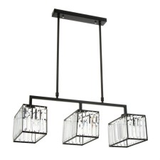 Gerda lamp 3he27 40w Black 78x31x33-90cm Bayerlux