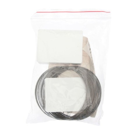 Cornice - string, two -row, 3.5 m, plastic hook-1