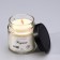 Aromatic candle made of soy wax in a bank, 150 g, cinnamon