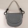 Handles for a bag, 2 pcs, waxed cord, 46 ± 1 × 4.5 cm, black color