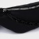 Lightning waist bag, black color