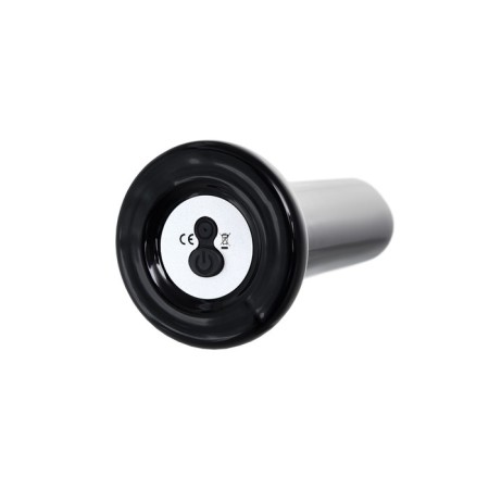 Sexus Glass glass mini-vibrator, glass, black, 10 cm-4