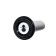 Sexus Glass glass mini-vibrator, glass, black, 10 cm