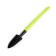 A set of garden tools, 3 objects: rake, 2 blades, length 21 cm, plastic handles, mix