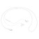 Headphones Samsung EO-IC100 (EO-IC100Bwegru), 1.2M, vacuum, microphone, white